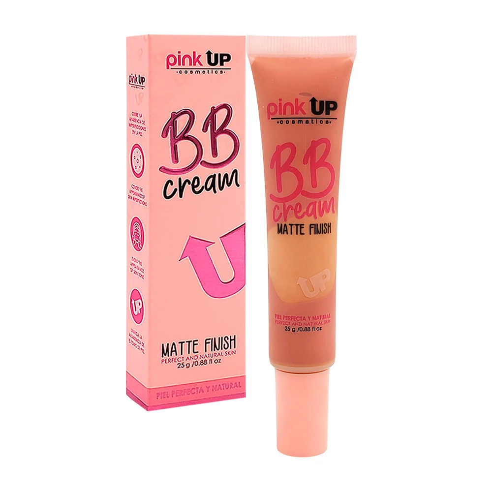 Bb cream pink up tono medium2 cobertura ligera con acabado matte, 25g…