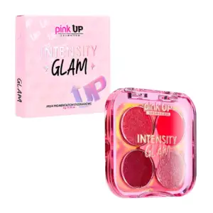 Paleta de sombras pink up con 4 colores intensity glam en tono blosso…