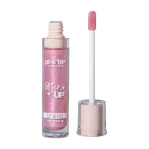 Lip gloss / brillo labial con glitter pink up en tono sparkle, 7ml / …