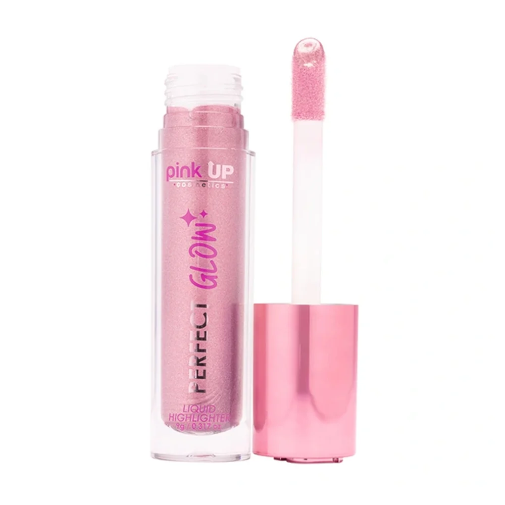 Iluminador líquido de alta pigmentación pink up en tono stella, 9g / …