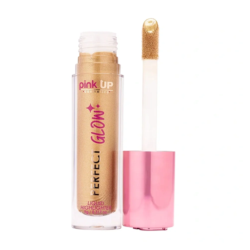 Iluminador líquido de alta pigmentación pink up en tono solar, 9g / p…