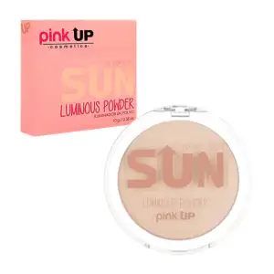 Polvo compacto iluminador pink up tono brillance, 10g / pkip04