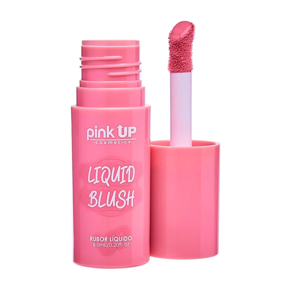 Blush / rubor líquido de larga duración pink up en tono natural, 6ml …