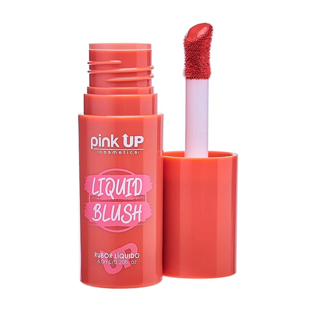 Blush / rubor líquido de larga duración pink up en tono sunset, 6ml /…