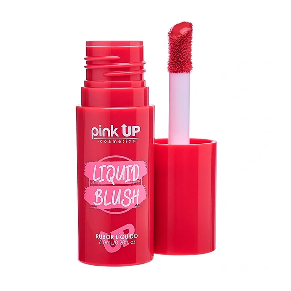 Blush / rubor líquido de larga duración pink up en tono blushing, 6ml…