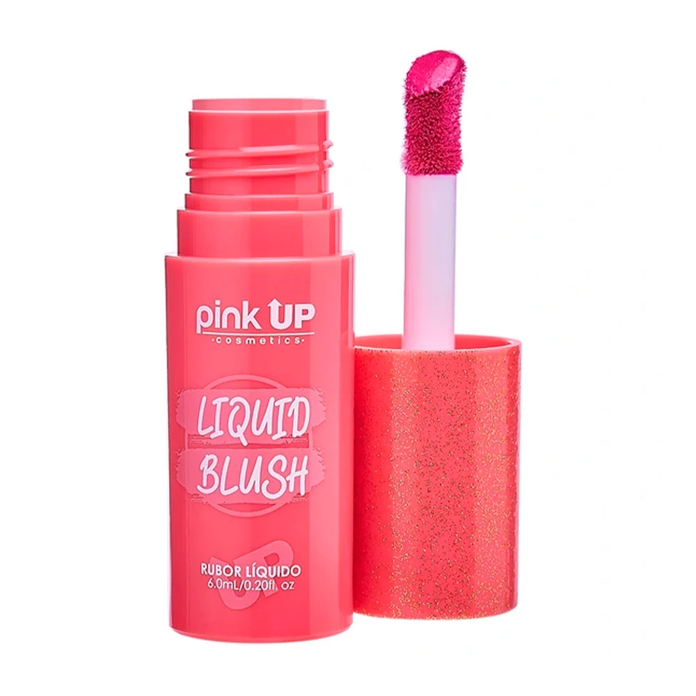 Blush / rubor líquido de larga duración pink up en tono sunrise, 6ml …