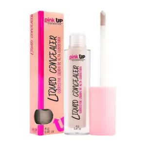 Corrector liquido pink up de alta cobertura en tono porcelain, 4g / p…