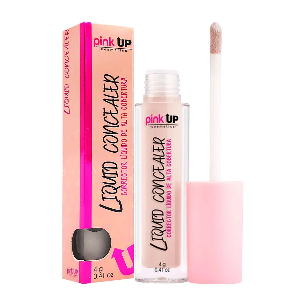 Corrector liquido pink up de alta cobertura en tono light beige, 4g /…