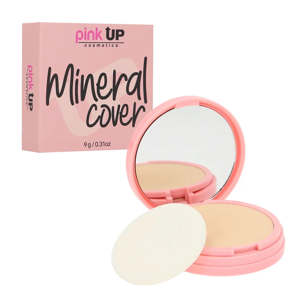 Base de maquillaje en polvo mineral pink up en tono light, 9g / pkm100