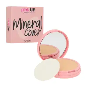Base de maquillaje en polvo mineral pink up en tono beige, 9g / pkm300