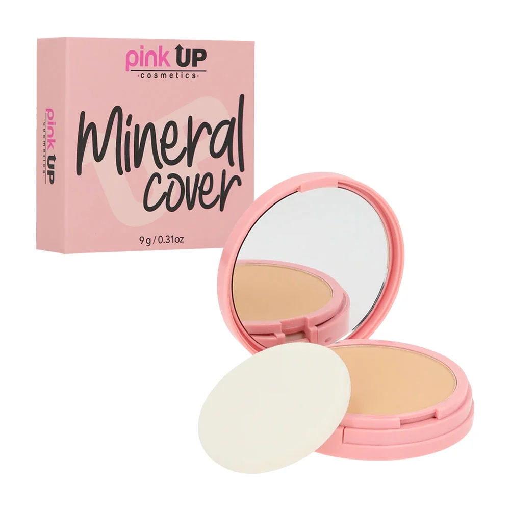 Base de maquillaje en polvo mineral pink up en tono beige, 9g / pkm300