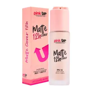 Base pink up con cobertura media terminación matte en tono 201.warm n…