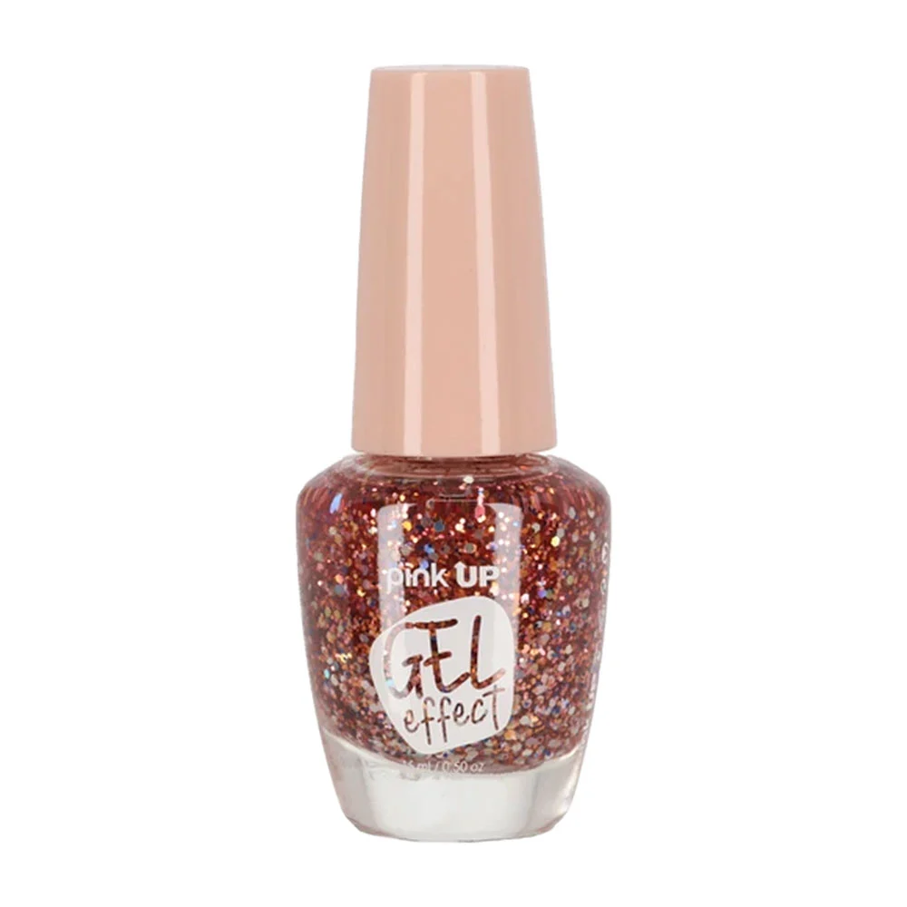 1pza Esmalte con efecto gel pink up para uñas en tono lavanda, 15ml /…