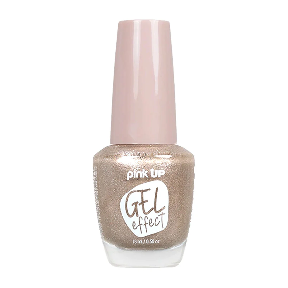 1pza Esmalte con efecto gel pink up para uñas en tono cometa, 15ml / …