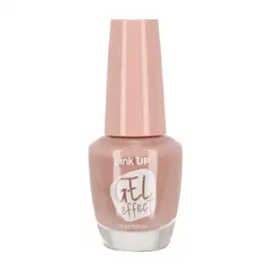 1pza Esmalte con efecto gel pink up para uñas en tono nude, 15ml / pk…