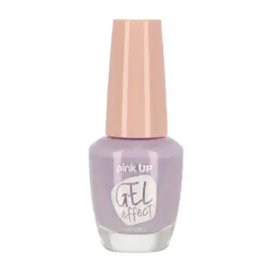 1pza Esmalte con efecto gel pink up para uñas en tono lila, 15ml / pk…