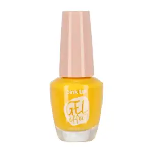 1pza Esmalte con efecto gel pink up para uñas en tono yellow, 15ml / …