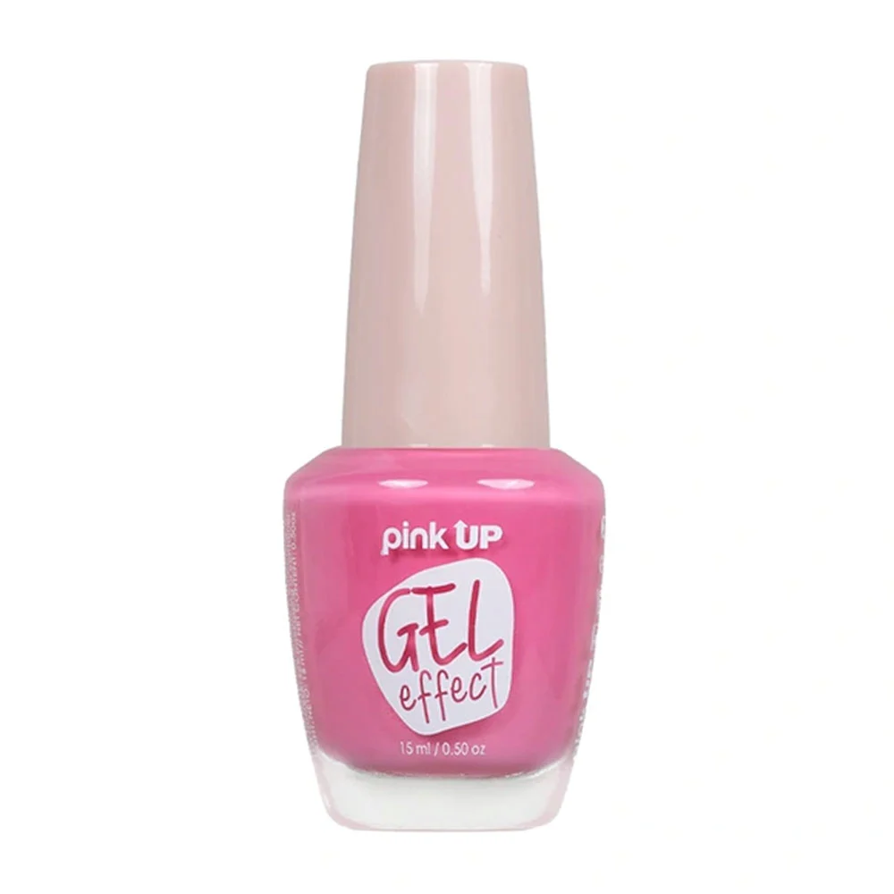 1pza Esmalte con efecto gel pink up para uñas en tono girly, 15ml / p…