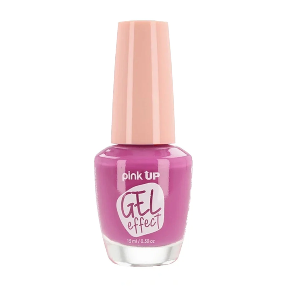 1pza Esmalte con efecto gel pink up para uñas en tono azalea, 15ml / …