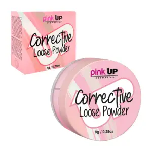 Polvo pink up translúcido corrector cold para el rostro, 8g / pkpt303