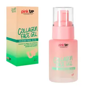 Colágeno facial en gel pink up para el cuidado de la piel, 30ml / pks…