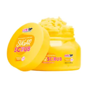 Exfoliante corporal sugar scrub pink up fragancia tropical beach, 350…