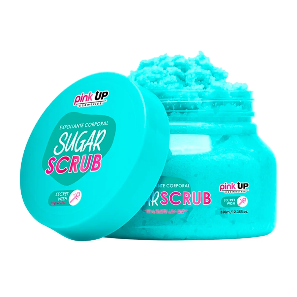 Exfoliante corporal sugar scrub pink up fragancia secret wish, 350g /…