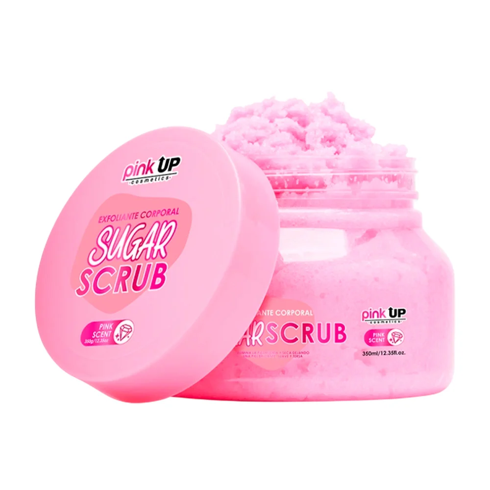 Exfoliante corporal sugar scrub pink up fragancia pink scent, 350g / …