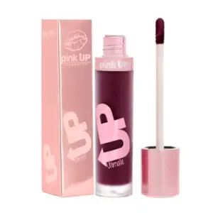 Labial líquido pink up con efecto mate en tono blue berry, 9.5ml / pk…