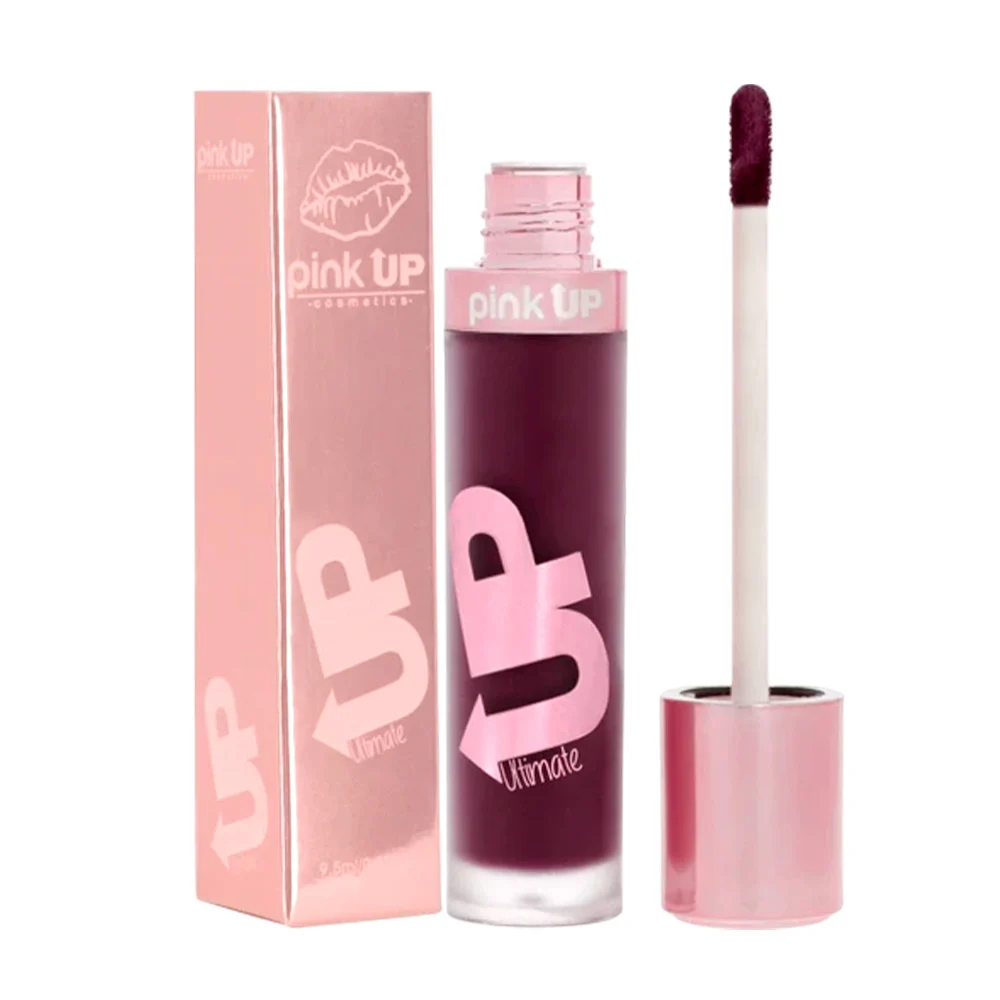 Labial líquido pink up con efecto mate en tono blue berry, 9.5ml / pk…