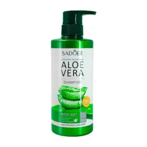 Shampoo sadoer con extracto de aloe vera para reparar el daño del cab…