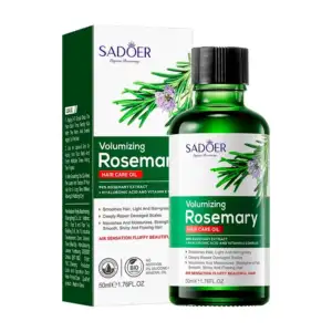 Aceite capilar suavizante sadoer con extracto de romero, 50ml / rosem…