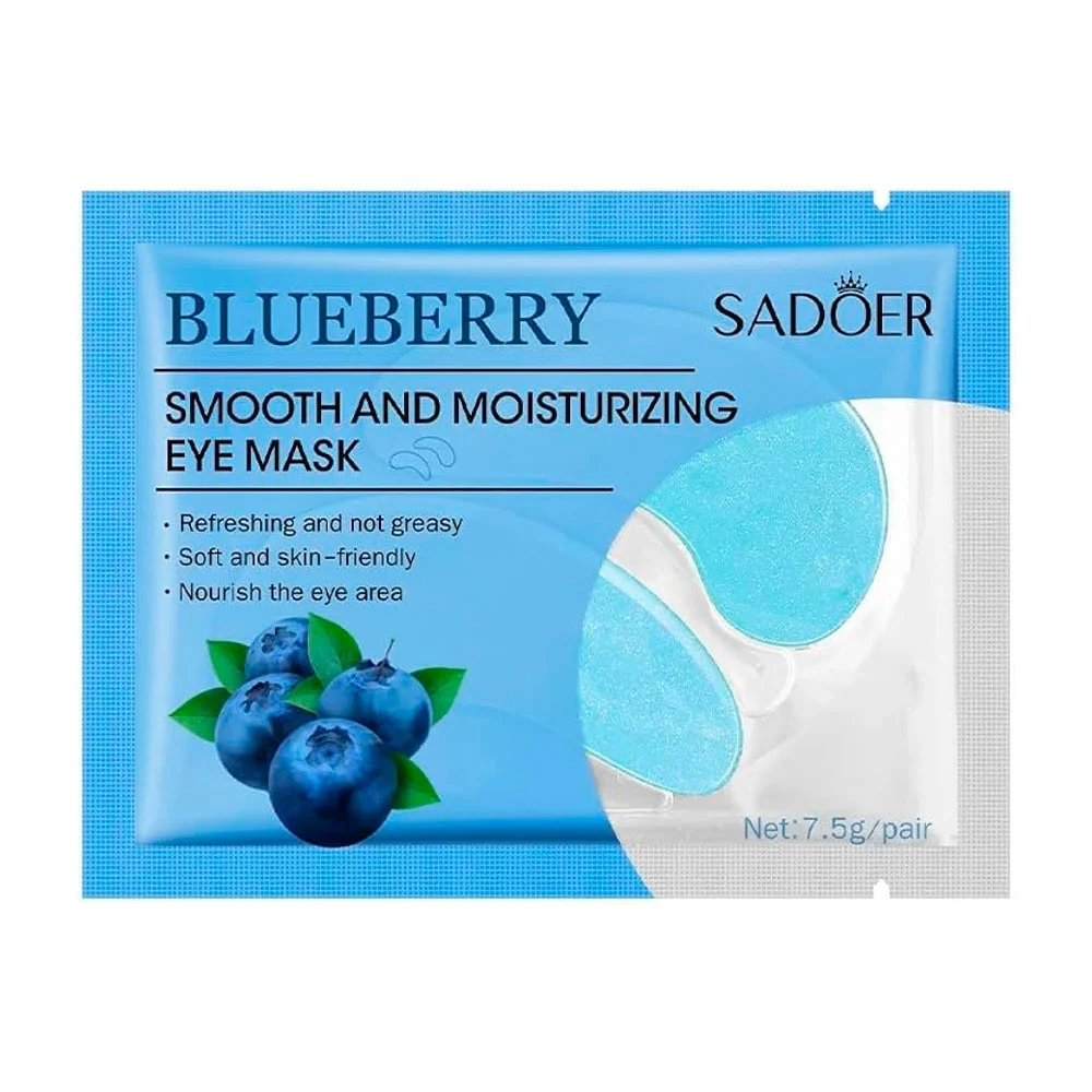 Mascarilla de gel sadoer para los ojos con extracto de blueberry, 7.5…