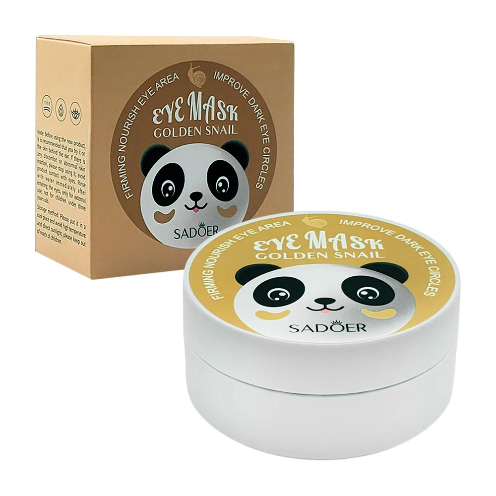 Paquete con 30pares de mascarillas sadoer para los ojos extracto baba…
