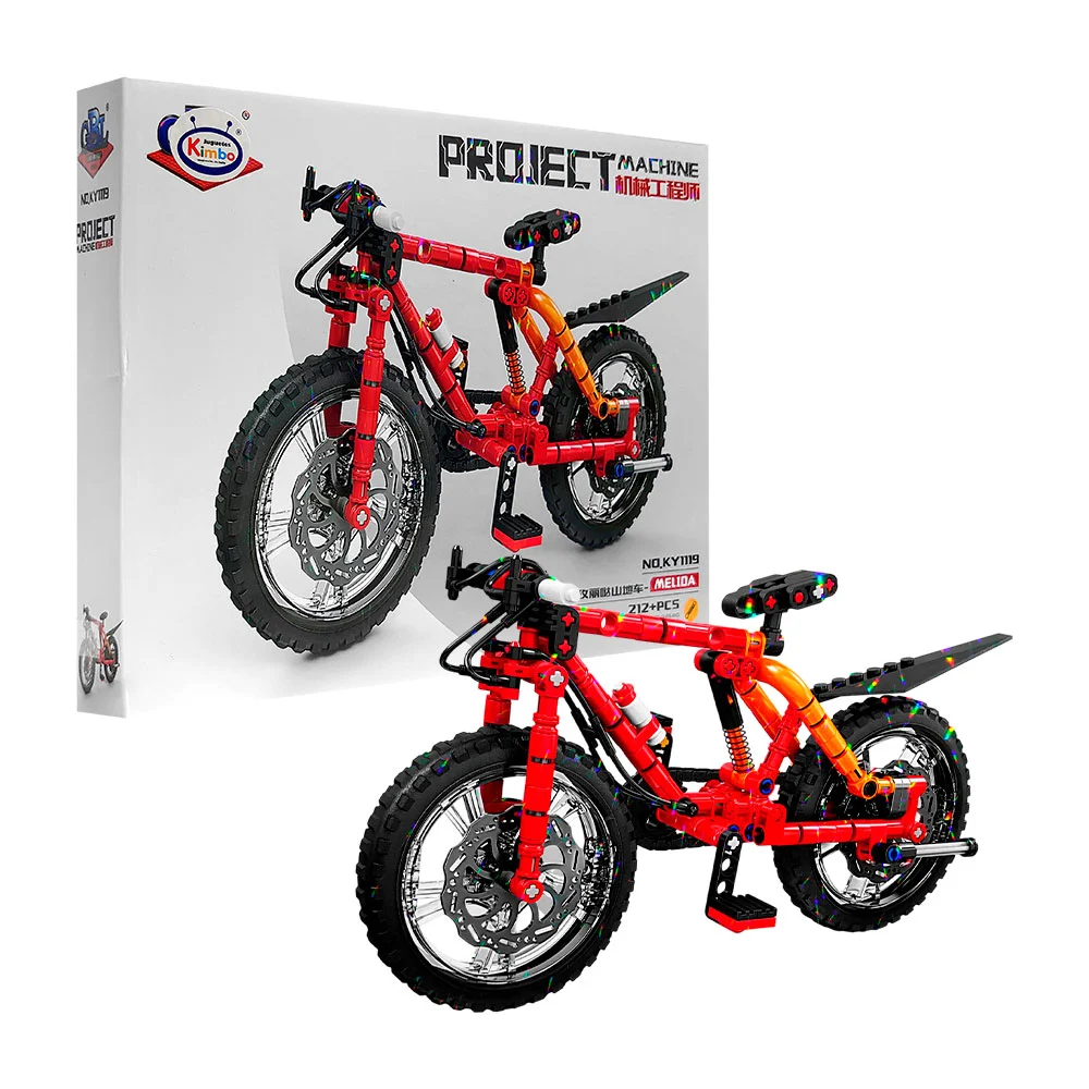 Juguete, bloques de construcción con diseño de bicicleta con 212 pcs …