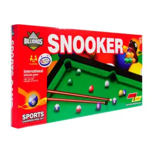 Juego, mini mesa de billar armable, variedad de accesorios / snooker …