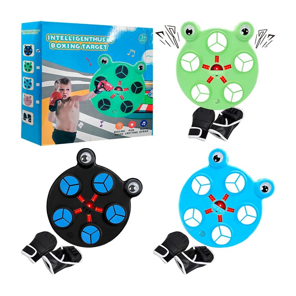 Maquina de boxeo con luz y sonido, diseño infantil con 5 colchonetas …