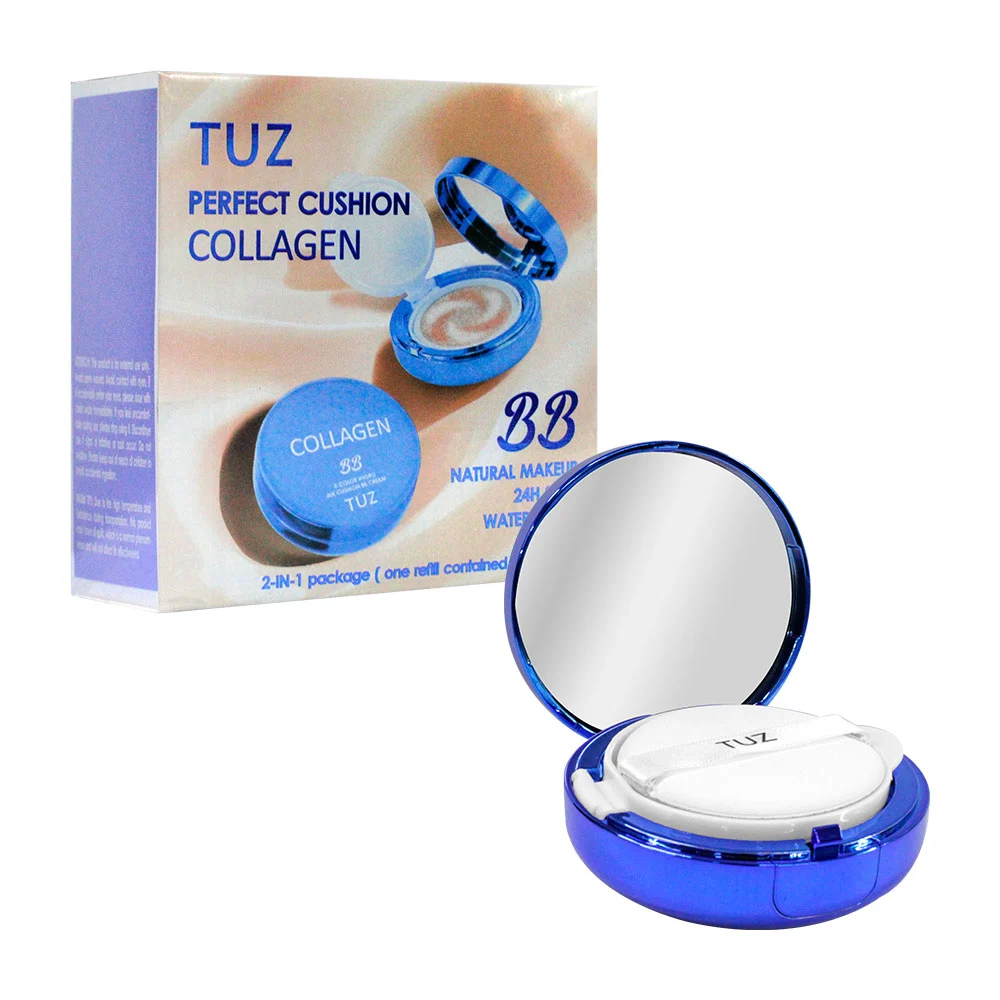 Maquillaje bb cream tuz 2 en 1 a prueba de agua y extracto de colágen…