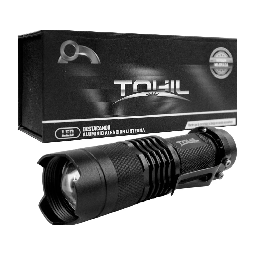 Linterna táctica recargable de mano tohil, 99999w-299900 lumens / vog…