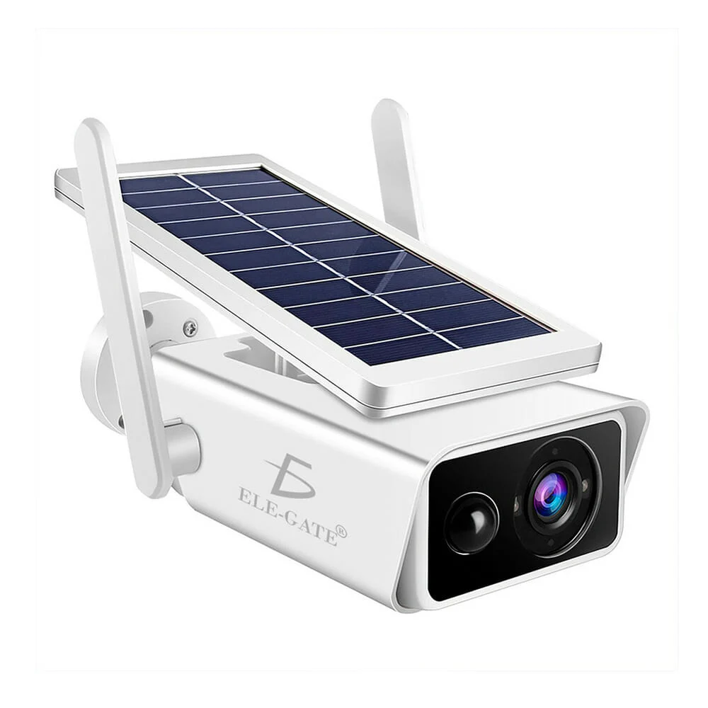 Cámara solar wifi con antenas receptoras, resolución full hd 1080p y …