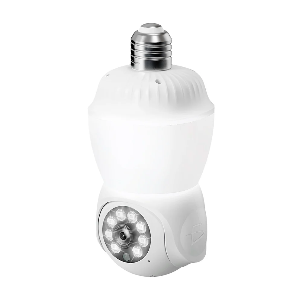 Cámara led wifi tipo foco socket giro de 355° / web.75.p