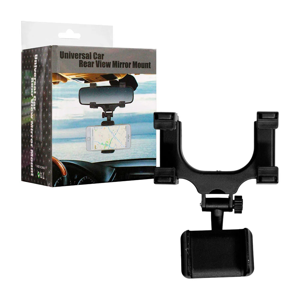 Soporte universal de celular y espejo retrovisor para automóvil / uni…
