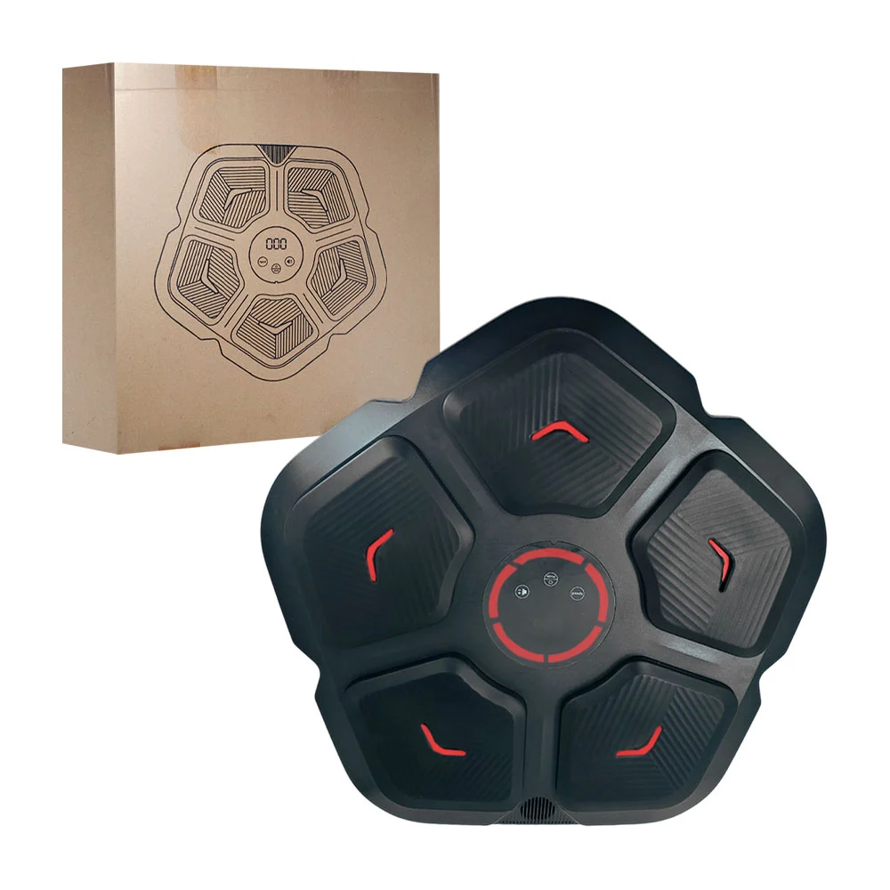 Maquina de boxeo en forma de pentágono con luz y sonido + par de guan…
