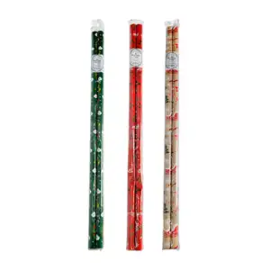 Paquete con 2 rollos, papel para envolver regalo con temática navideñ…