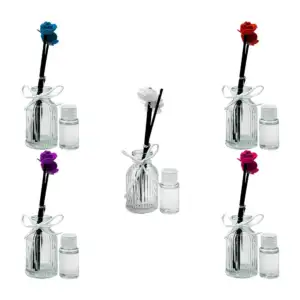 Tubo transparente con aromatizante - difusor en frasco con fragancia …