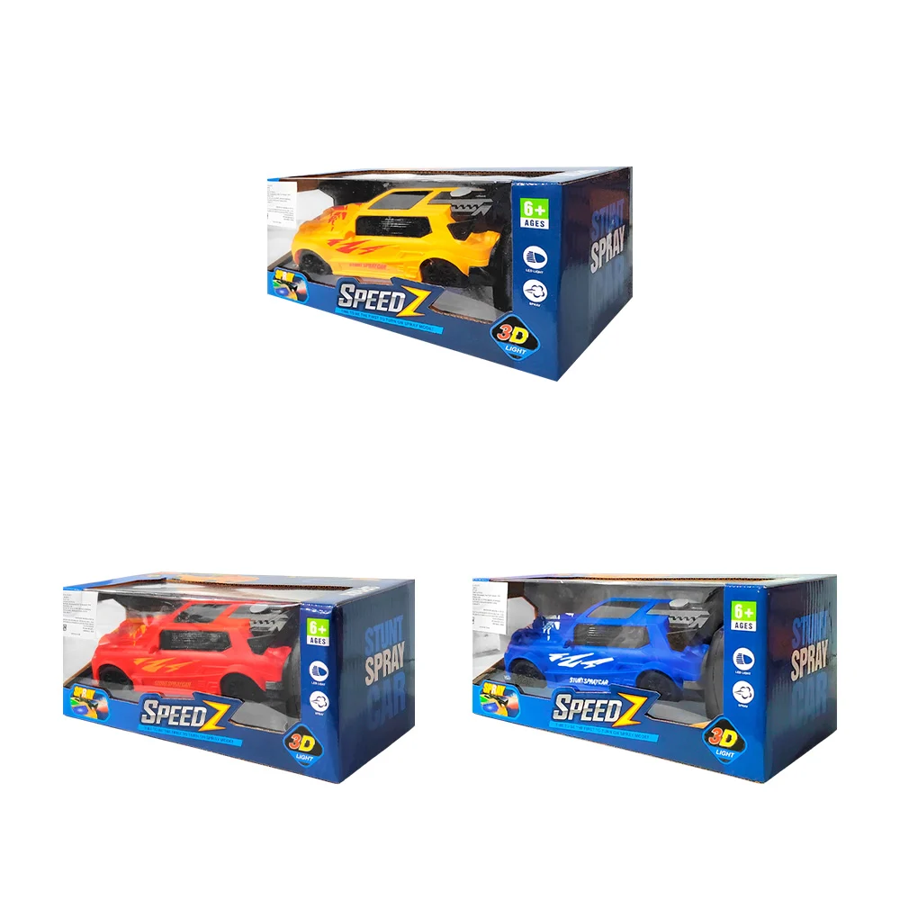 Carro camioneta a control remoto con luces y lanzador de spray / spee…