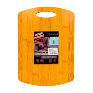 Tabla de madera para picar cuadrada 34x24cm / E4022