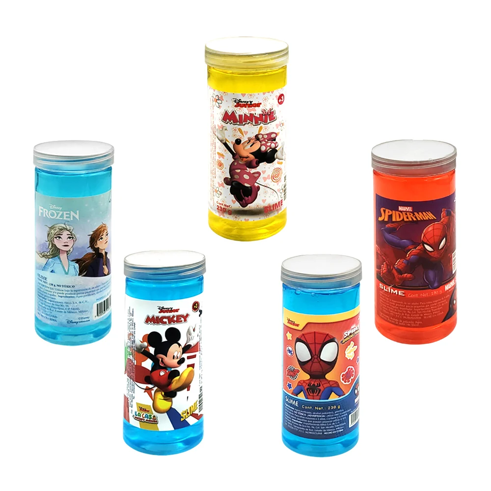 Bote de slime con estampado de personajes, variedad de modelos / j2-s…