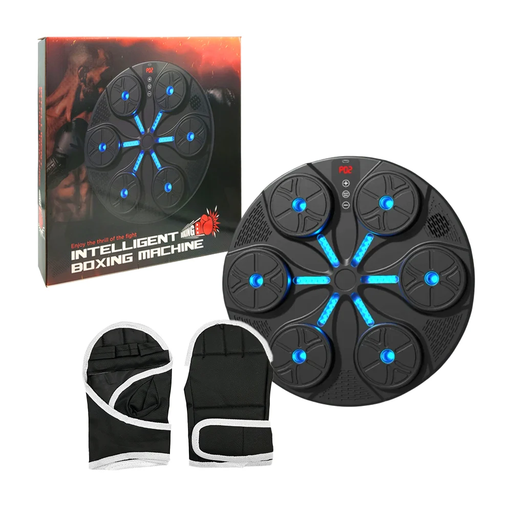 Máquina de boxeo con 6 colchonetas, luz y sonido / jsl-3401