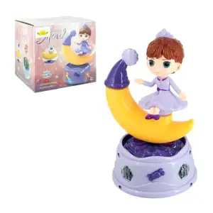Juguete móvil musical de princesa con luna + luces y música / snow / …
